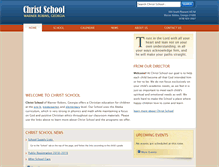 Tablet Screenshot of christunitedschool.com